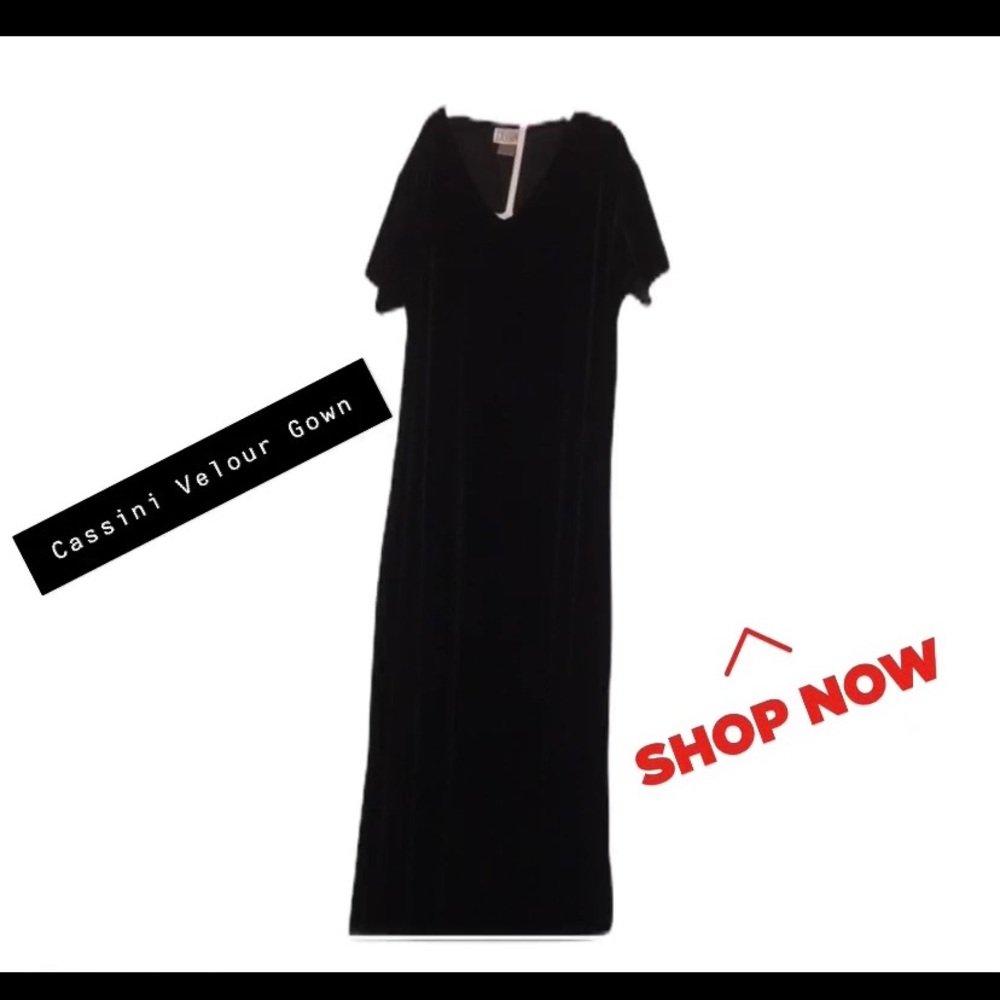- Velour Gown